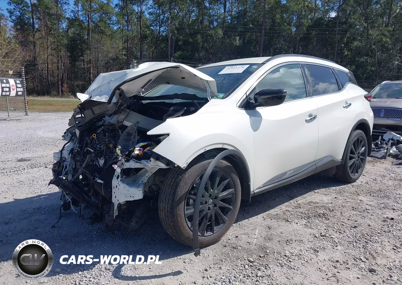 2023 Nissan Murano Sv Fwd VIN:5N1AZ2BJ2PC114257 - 2