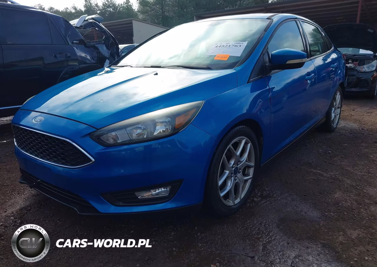 2015 Ford Focus Se VIN:1FADP3F24FL291591 - 2