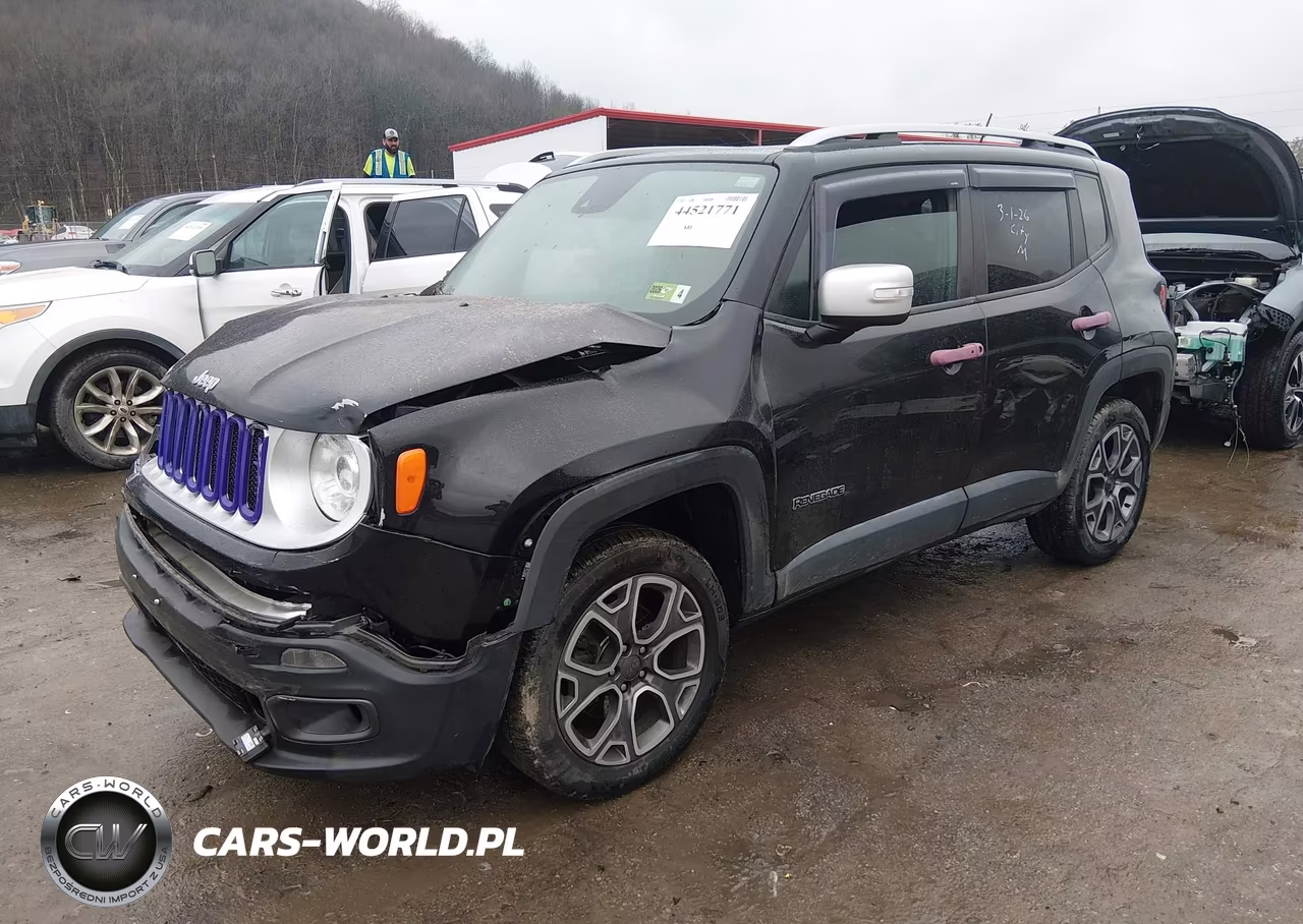 2017 Jeep Renegade Limited 4X4 VIN:ZACCJBDB9HPF96572 - 2