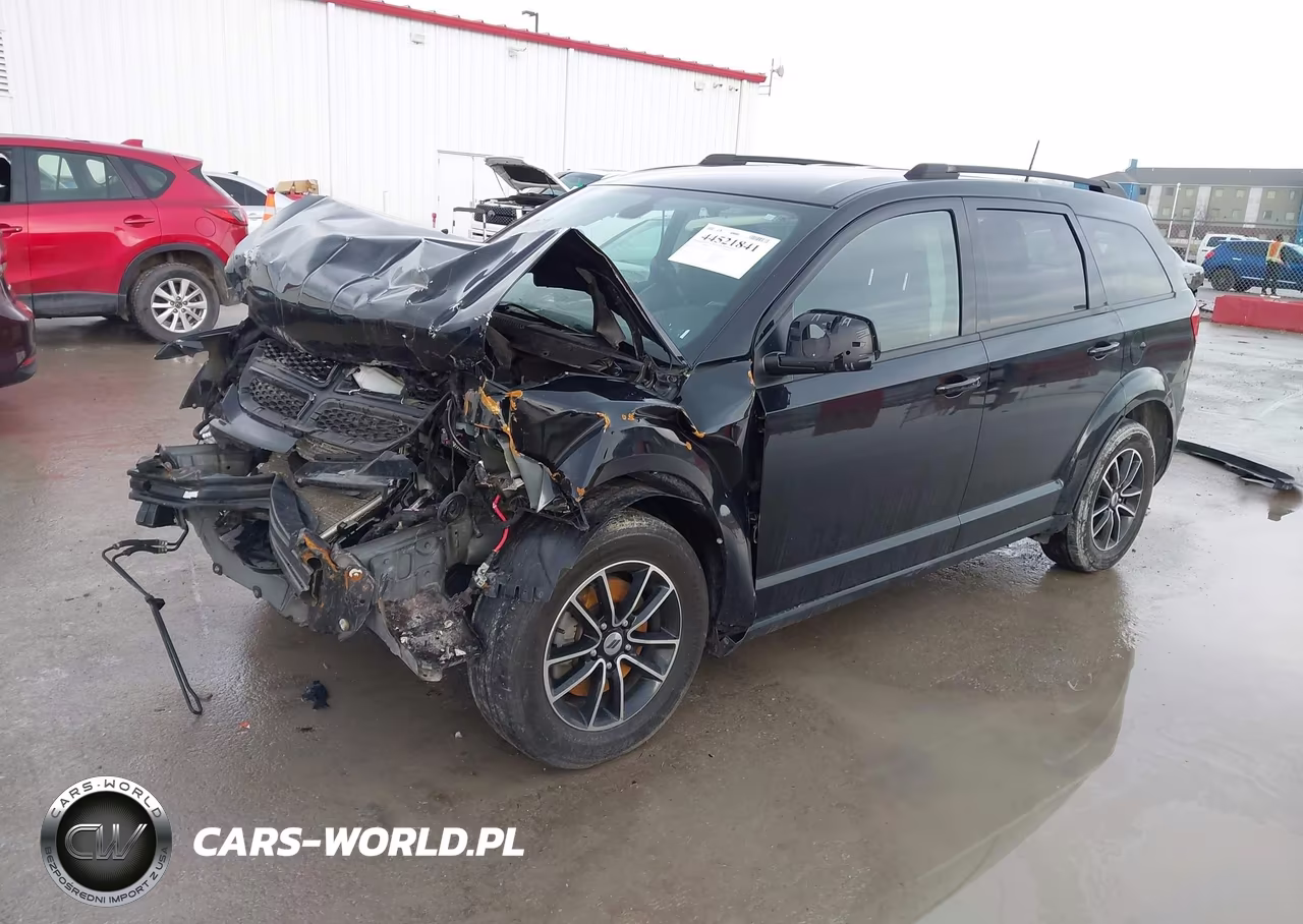 2018 Dodge Journey Se VIN:3C4PDCAB7JT532628 - 2