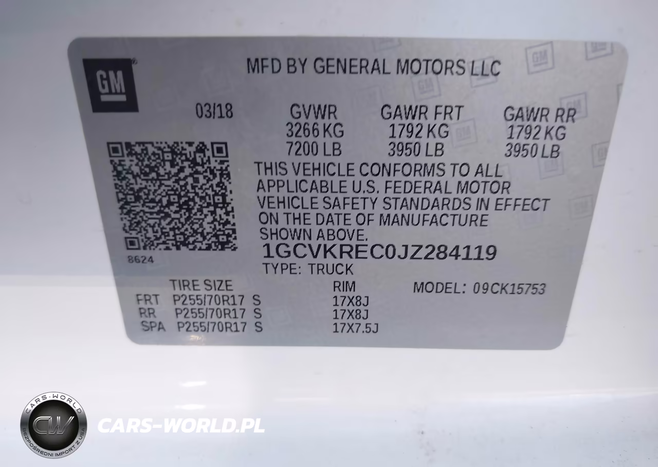 2018 Chevrolet Silverado 1500 1Lt VIN:1GCVKREC0JZ284119 - 9