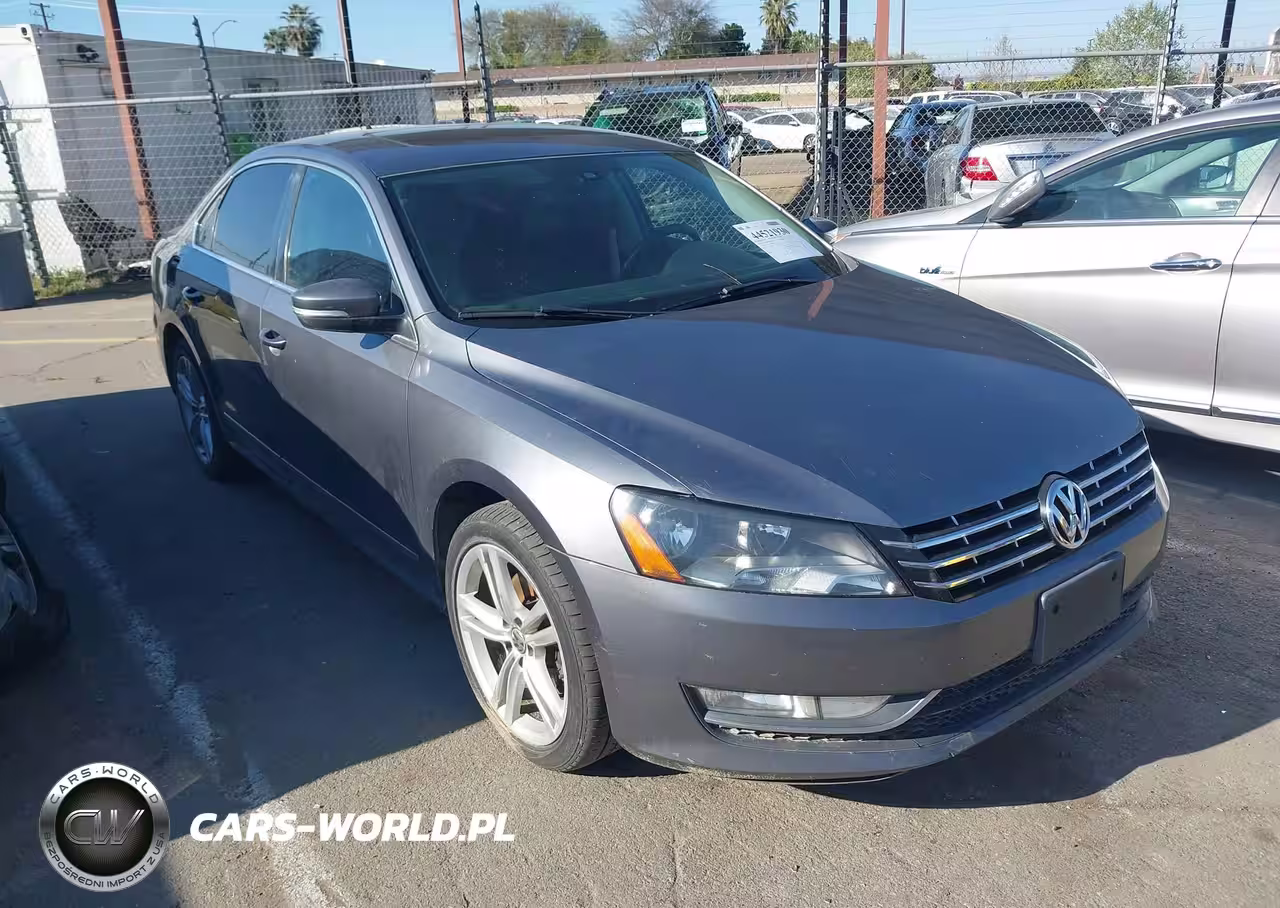 2013 Volkswagen Passat 2.0L Tdi Sel Premium