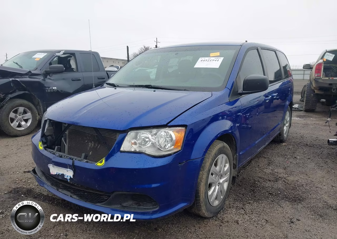2018 Dodge Grand Caravan Se VIN:2C4RDGBG3JR231979 - 2