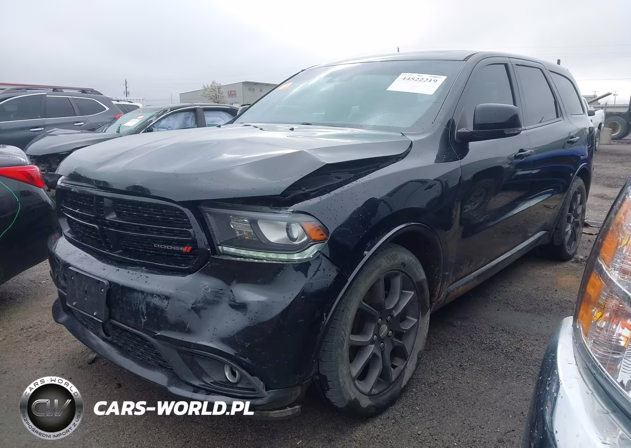 2017 Dodge Durango R-T Awd VIN:1C4SDJCT1HC878653 - 2