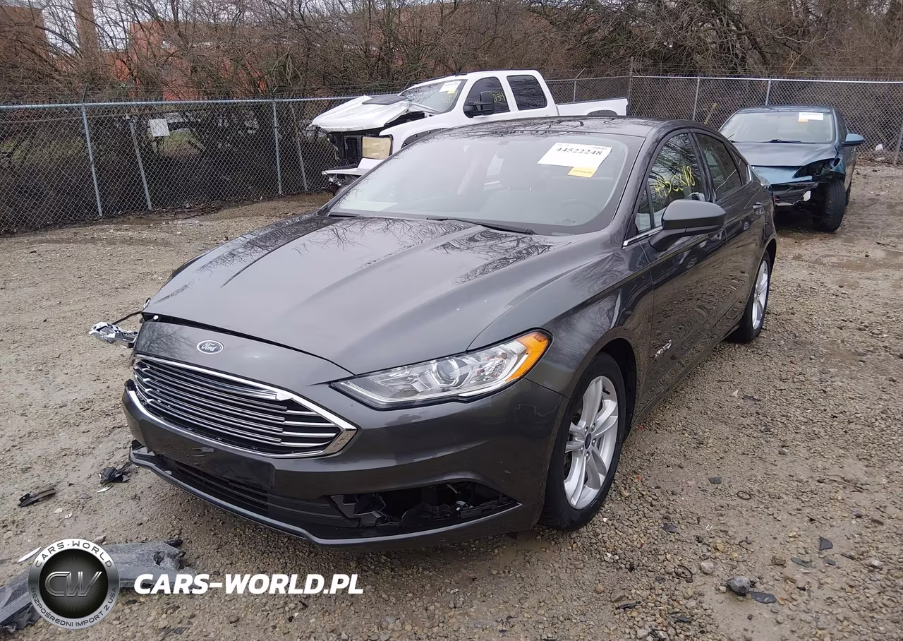 2018 Ford Fusion S Hybrid VIN:3FA6P0UU7JR142002 - 2