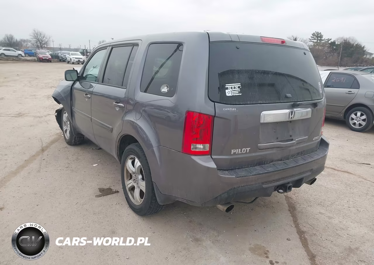 2015 Honda Pilot Ex-L VIN:5FNYF4H53FB034128 - 3