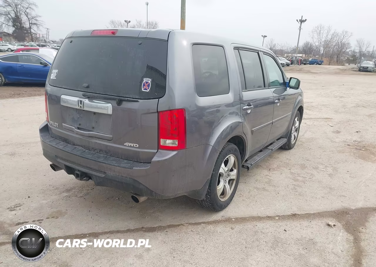 2015 Honda Pilot Ex-L VIN:5FNYF4H53FB034128 - 4