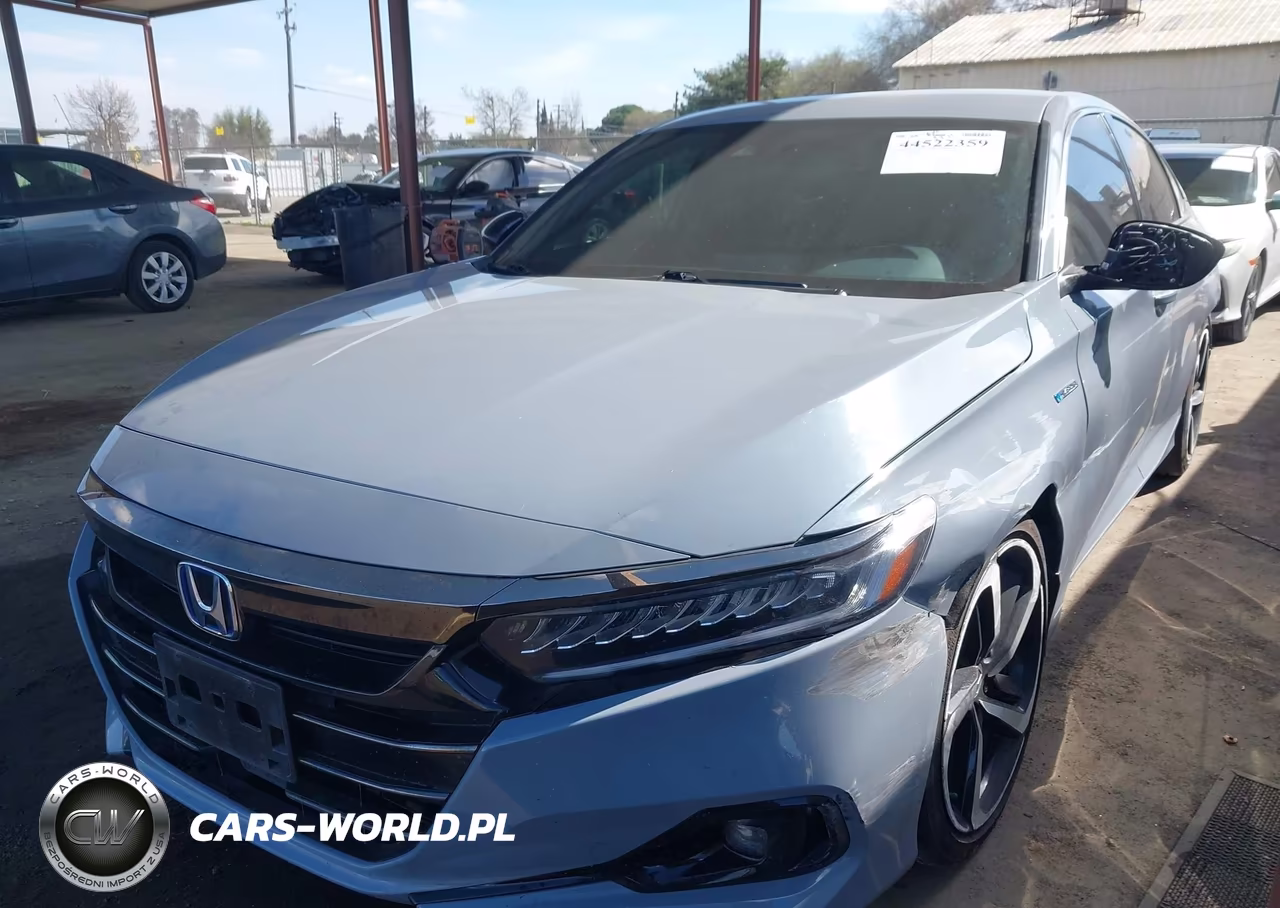 2022 Honda Accord Hybrid Sport VIN:1HGCV3F29NA037687 - 2