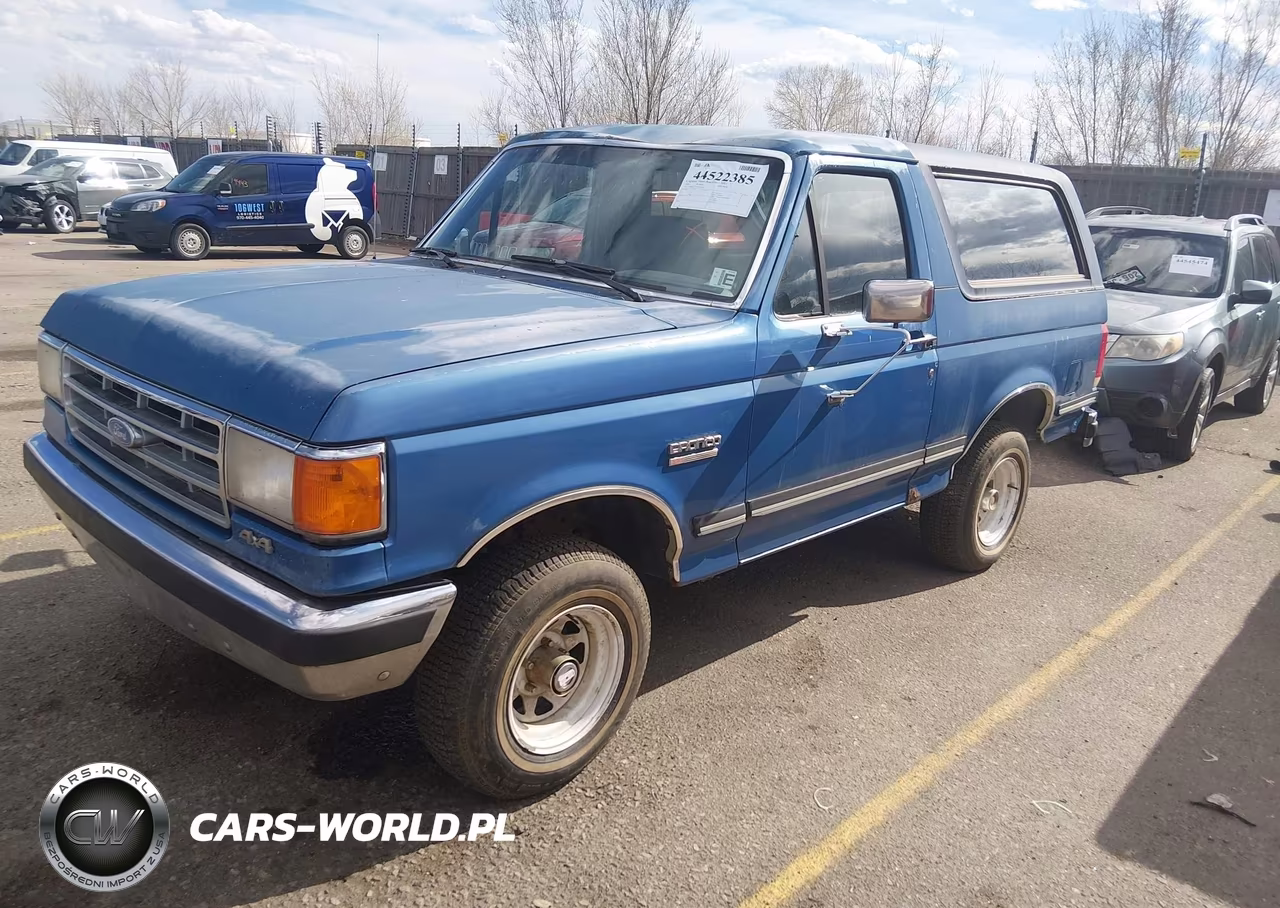 1988 Ford Bronco U100 VIN:1FMEU15N9JLA02068 - 2