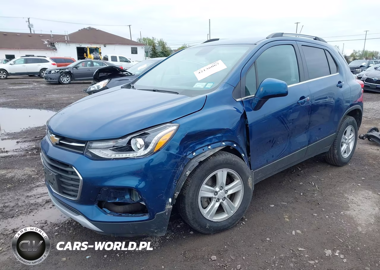 2020 Chevrolet Trax Fwd Lt VIN:3GNCJLSB7LL341257 - 2
