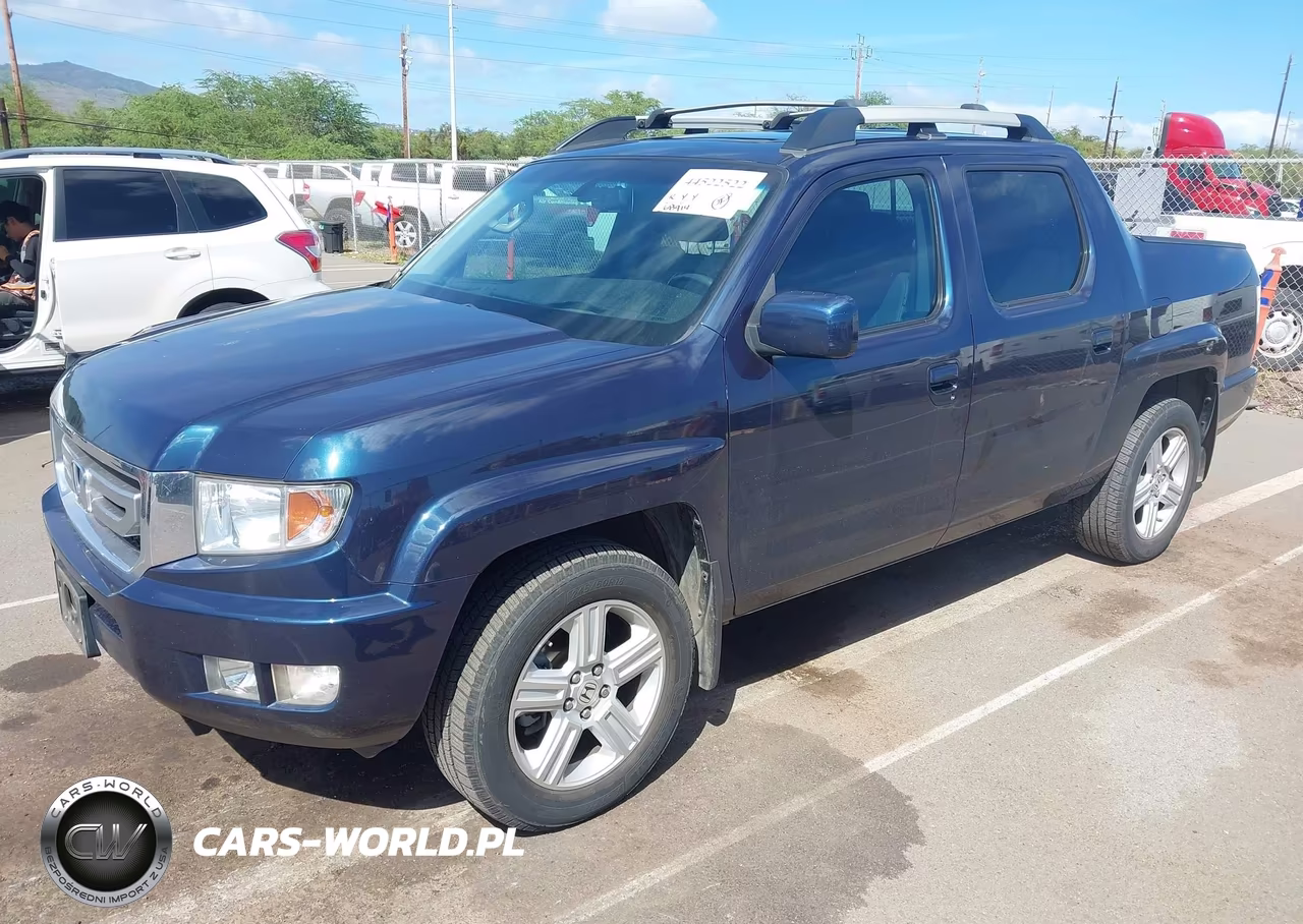 2010 Honda Ridgeline Rtl VIN:5FPYK1F51AB001741 - 2