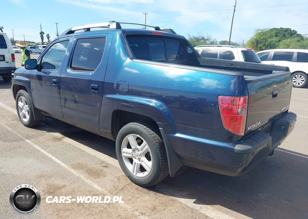 2010 Honda Ridgeline Rtl VIN:5FPYK1F51AB001741 - 3