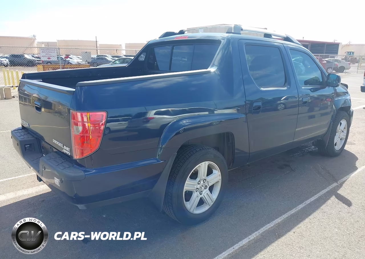 2010 Honda Ridgeline Rtl VIN:5FPYK1F51AB001741 - 4