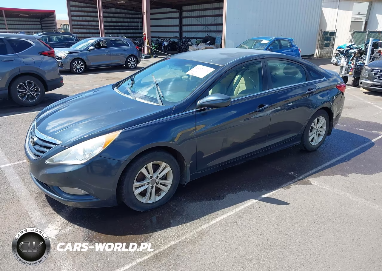 2013 Hyundai Sonata Gls VIN:5NPEB4AC3DH600987 - 2