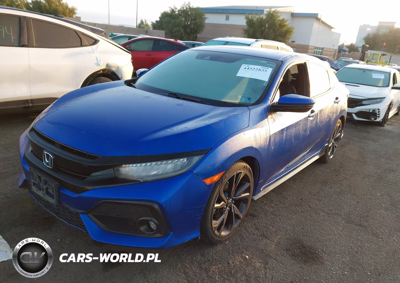 2018 Honda Civic Sport Touring VIN:SHHFK7H97JU206076 - 2