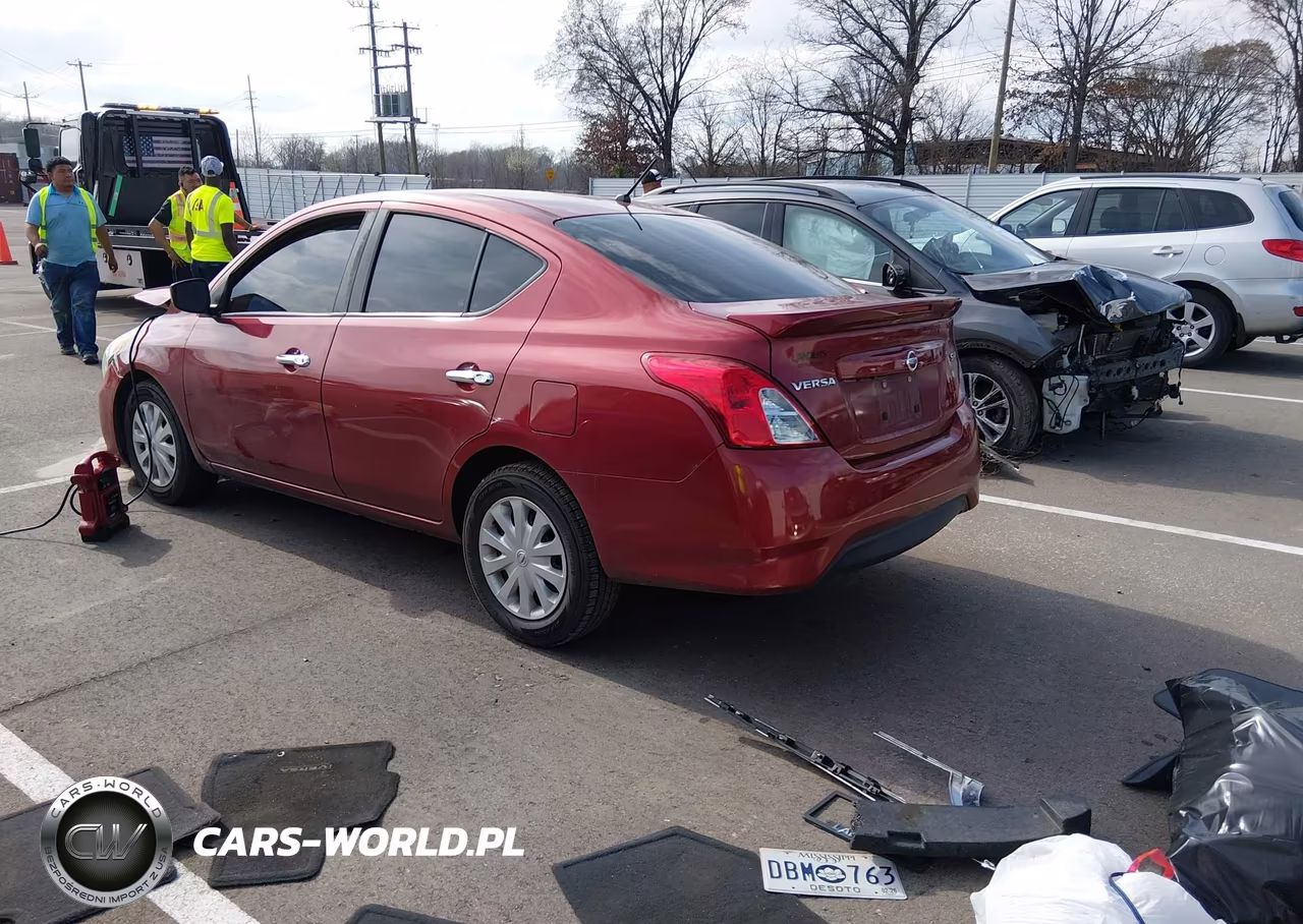 2019 Nissan Versa 1.6 Sv VIN:3N1CN7AP4KL870071 - 3