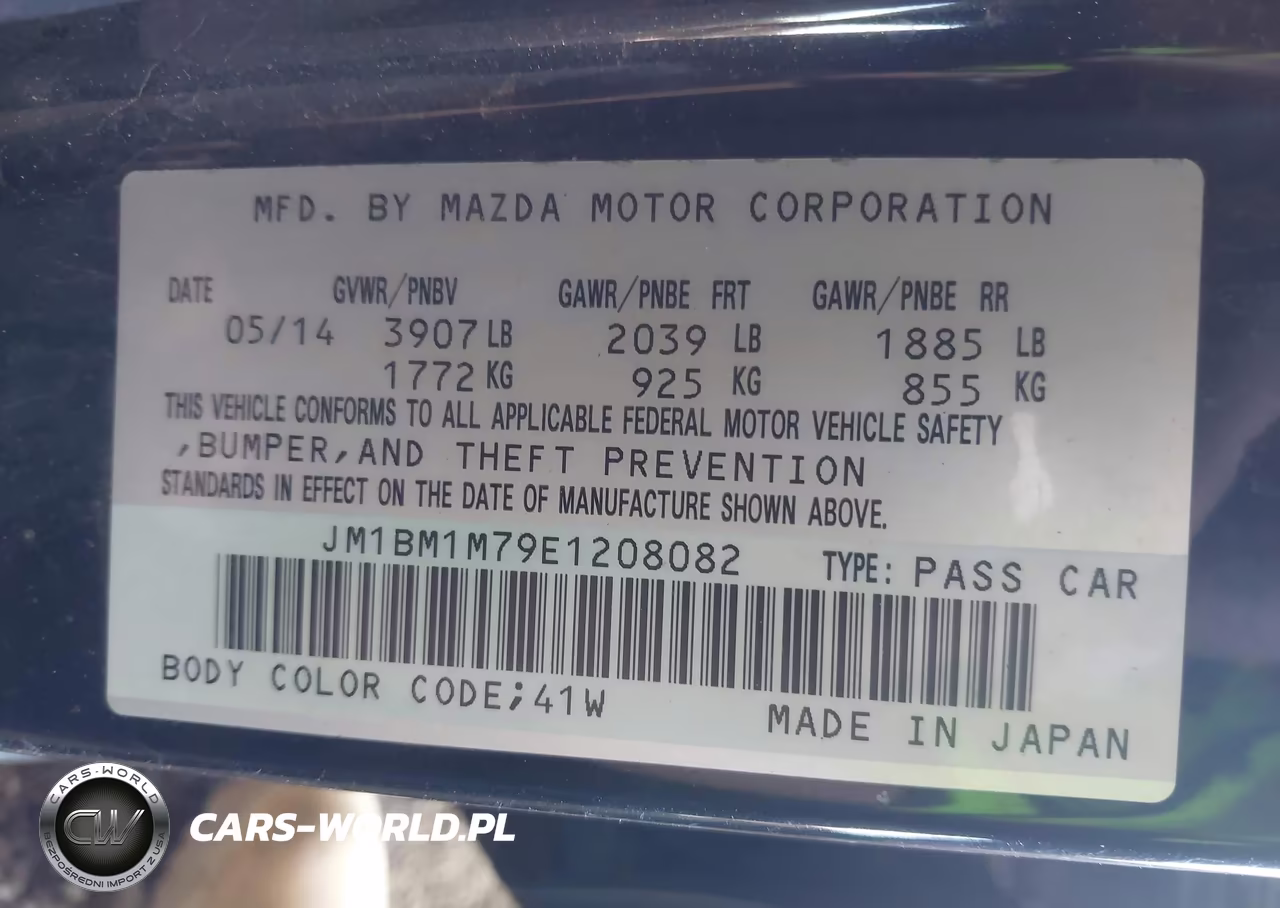 2014 Mazda Mazda3 I Grand Touring VIN:JM1BM1M79E1208082 - 9