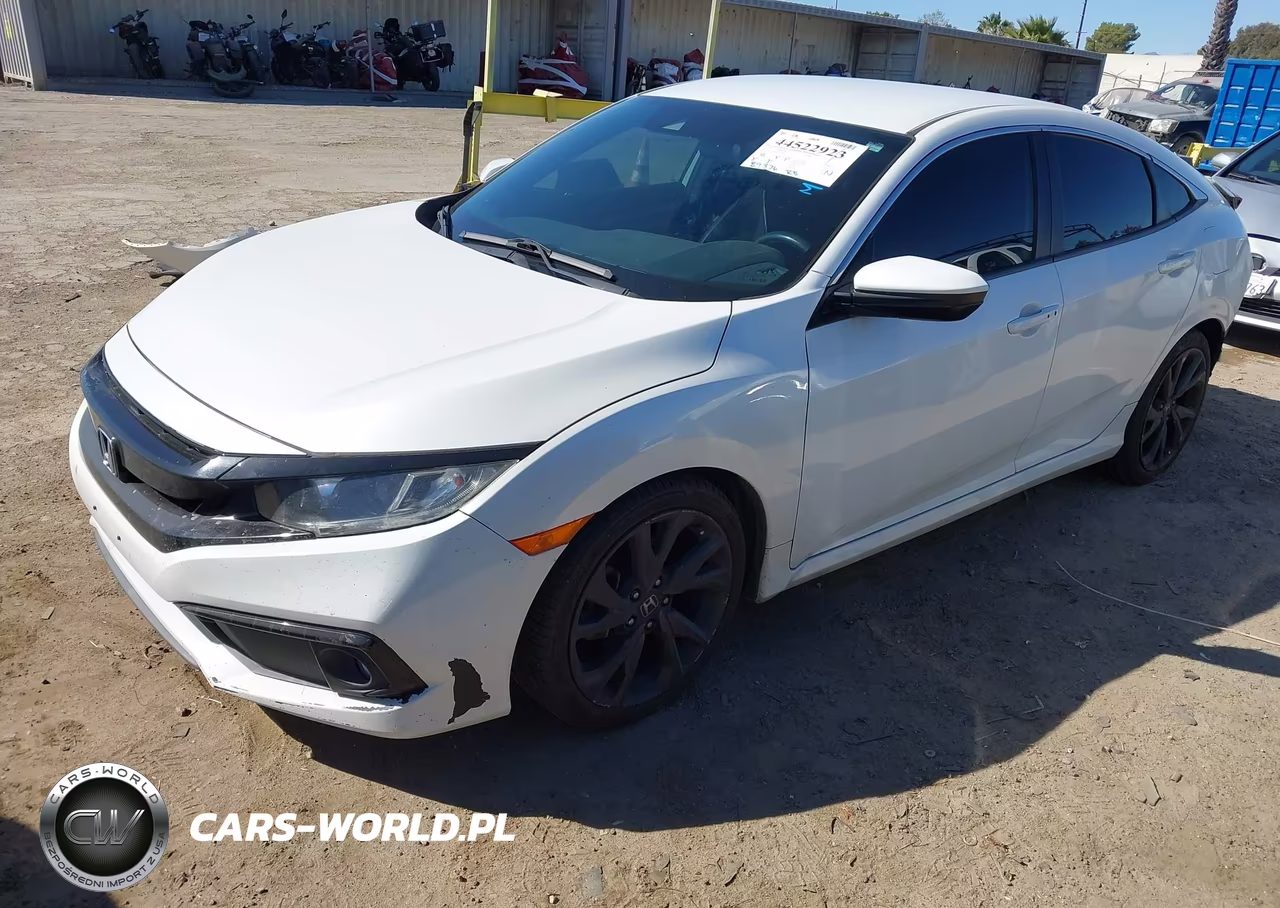 2019 Honda Civic Sport VIN:2HGFC2F88KH598395 - 2