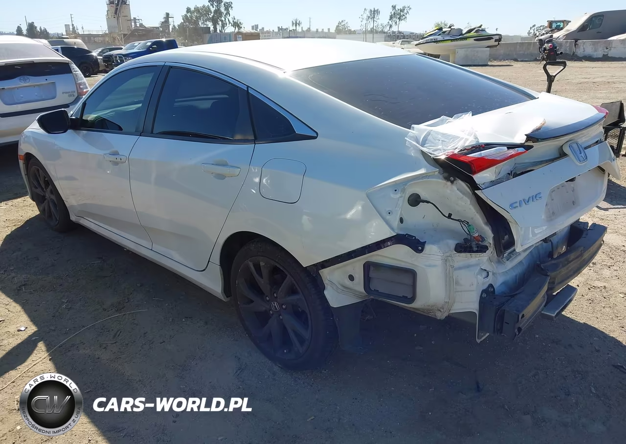 2019 Honda Civic Sport VIN:2HGFC2F88KH598395 - 3