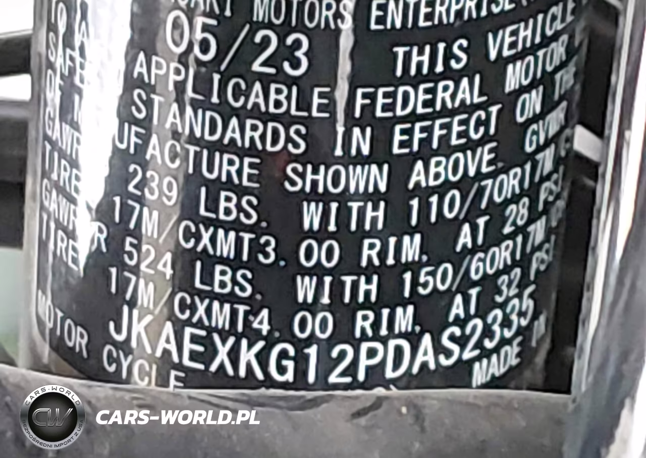 2023 Kawasaki Ex400 VIN:JKAEXKG12PDAS2335 - 10