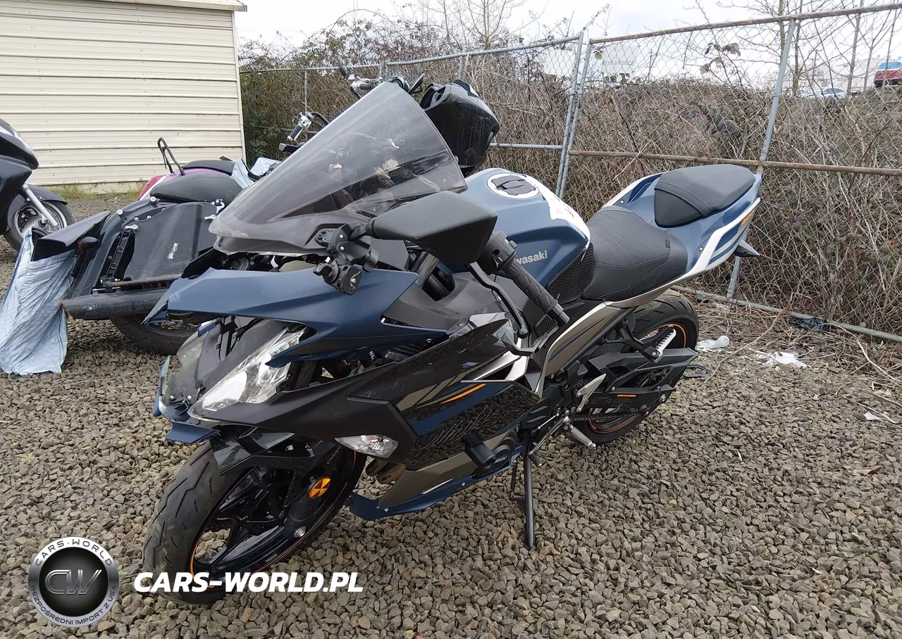 2023 Kawasaki Ex400 VIN:JKAEXKG12PDAS2335 - 2