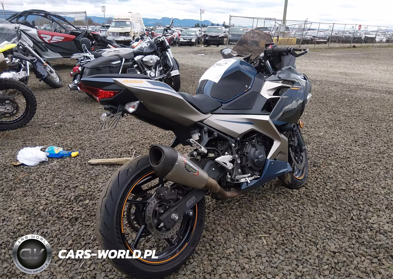 2023 Kawasaki Ex400 VIN:JKAEXKG12PDAS2335 - 4