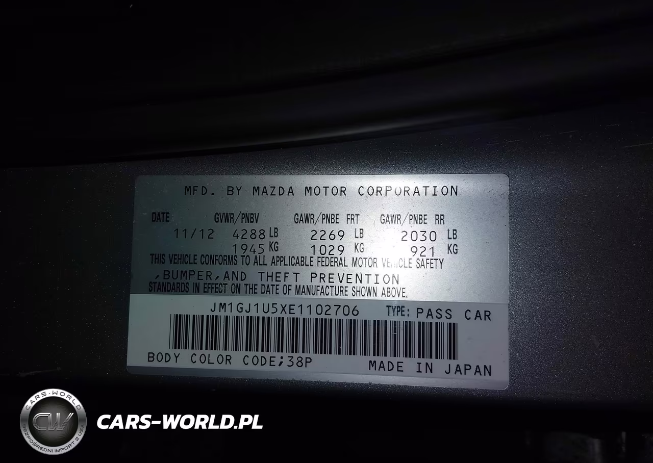 2014 Mazda Mazda6 I Sport VIN:JM1GJ1U5XE1102706 - 9