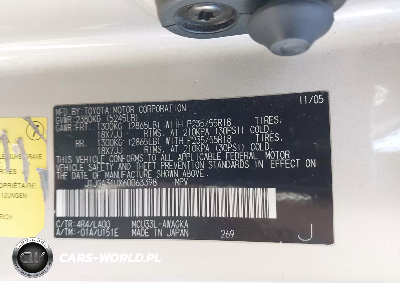 2006 Lexus Rx 330 VIN:JTJGA31UX60063398 - 9