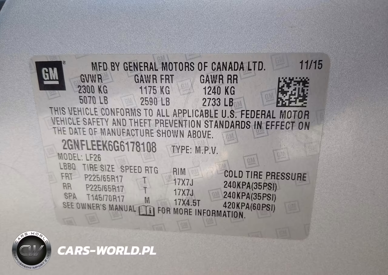 2016 Chevrolet Equinox Ls VIN:2GNFLEEK6G6178108 - 9