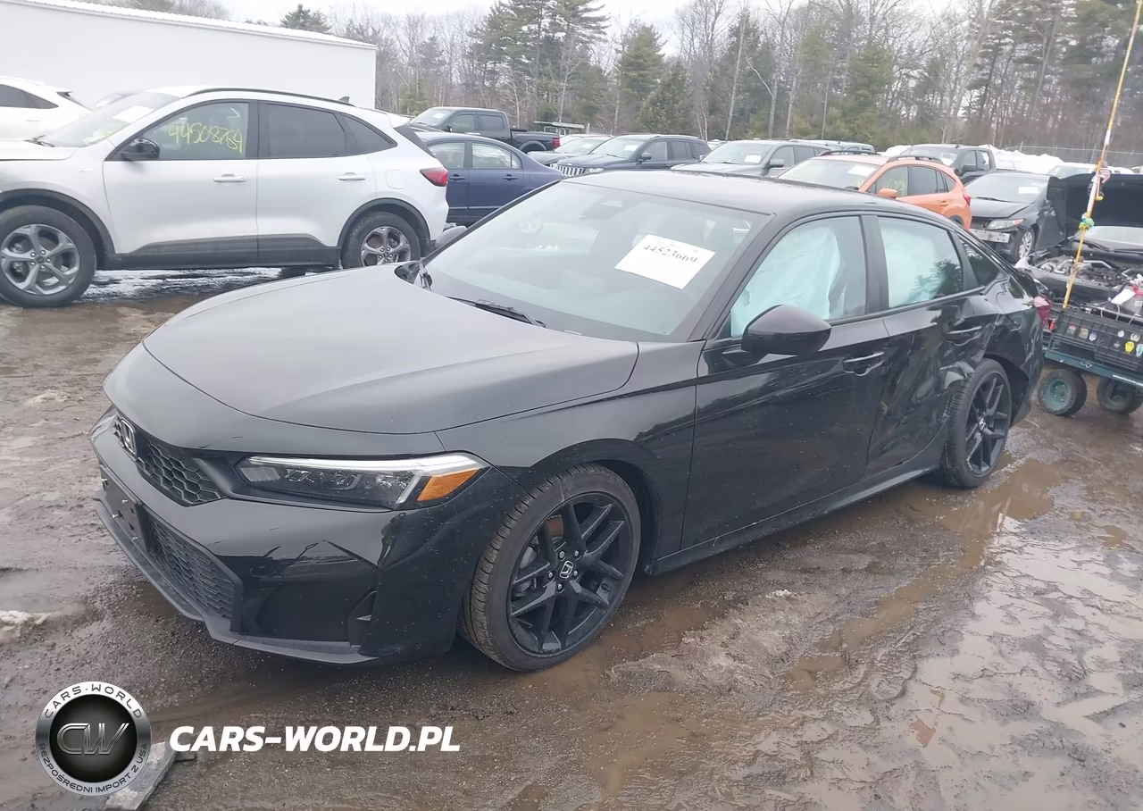 2025 Honda Civic Sport VIN:2HGFE2F52SH581687 - 2