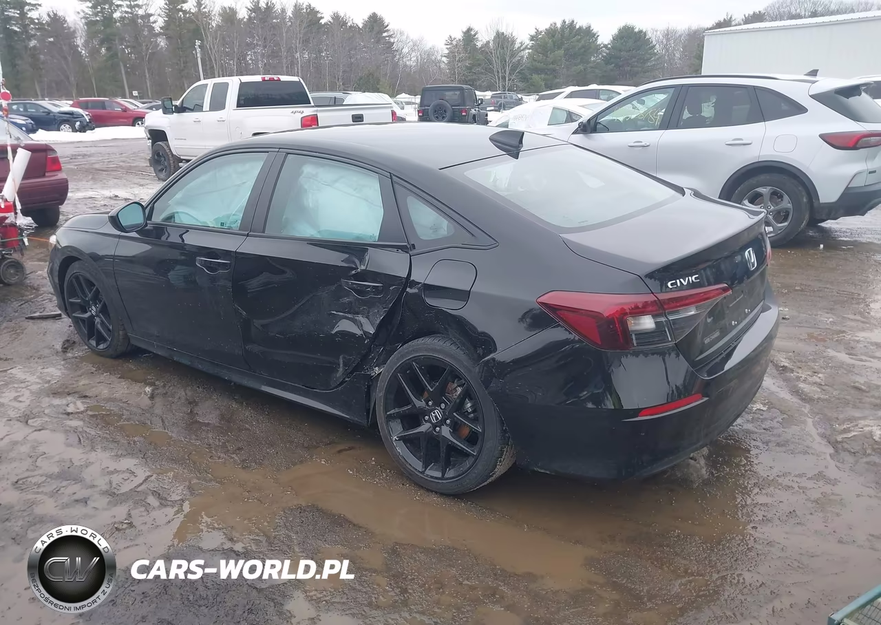 2025 Honda Civic Sport VIN:2HGFE2F52SH581687 - 3