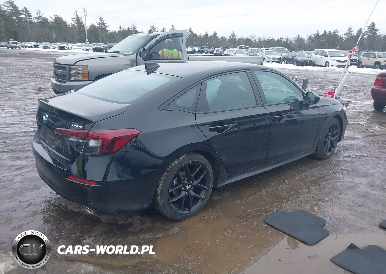 2025 Honda Civic Sport VIN:2HGFE2F52SH581687 - 4