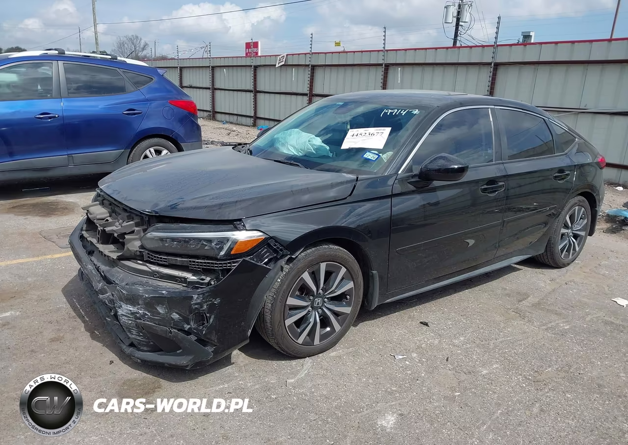 2022 Honda Civic Ex-L VIN:19XFL1H72NE005692 - 2