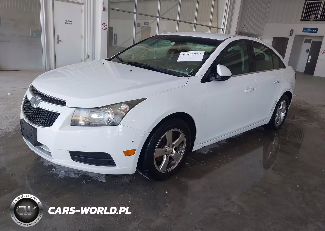 2014 Chevrolet Cruze Lt VIN:1G1PK5SB9E7386011 - 2
