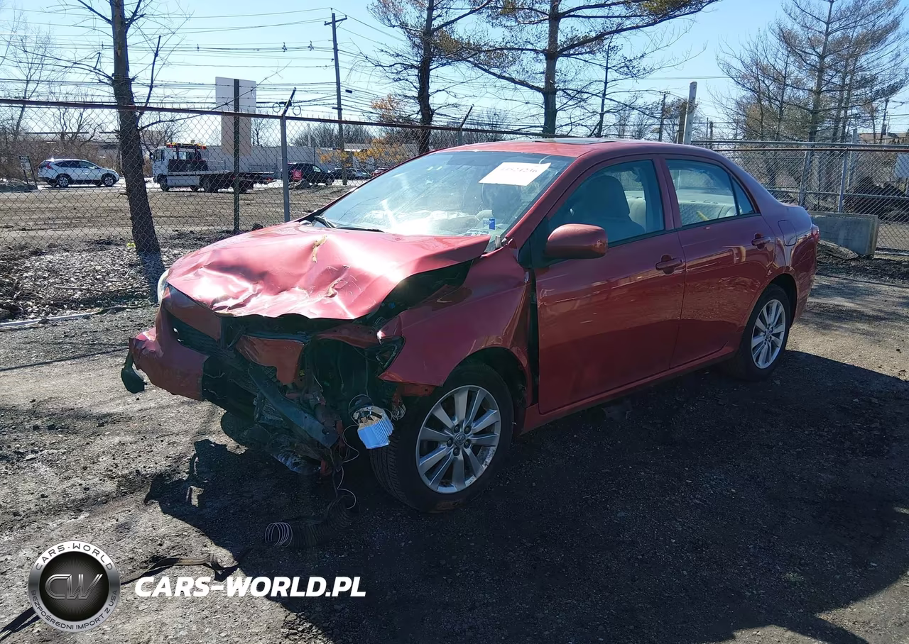 2009 Toyota Corolla Le VIN:2T1BU40E99C121211 - 2