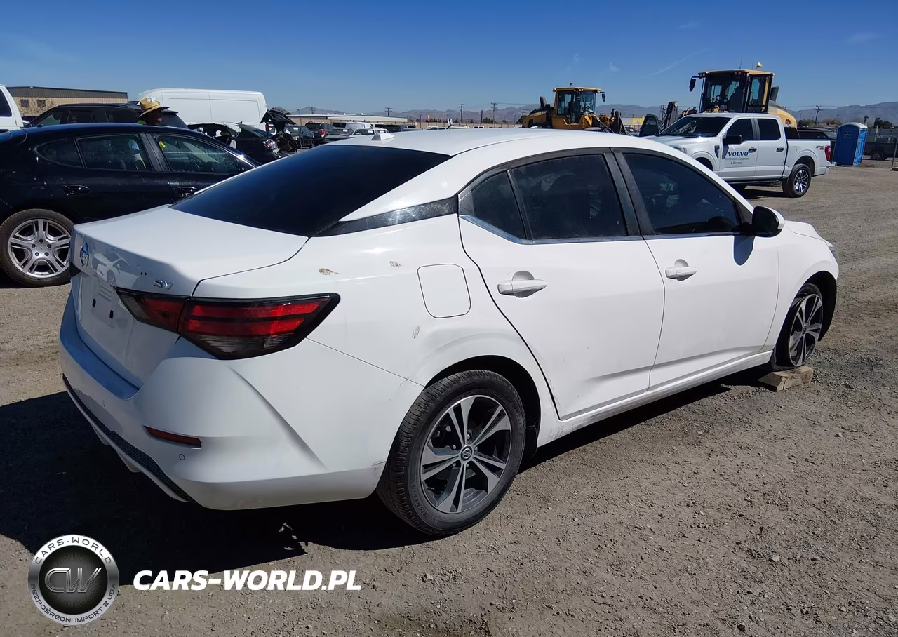2021 Nissan Sentra Sv Xtronic Cvt VIN:3N1AB8CV4MY242390 - 4