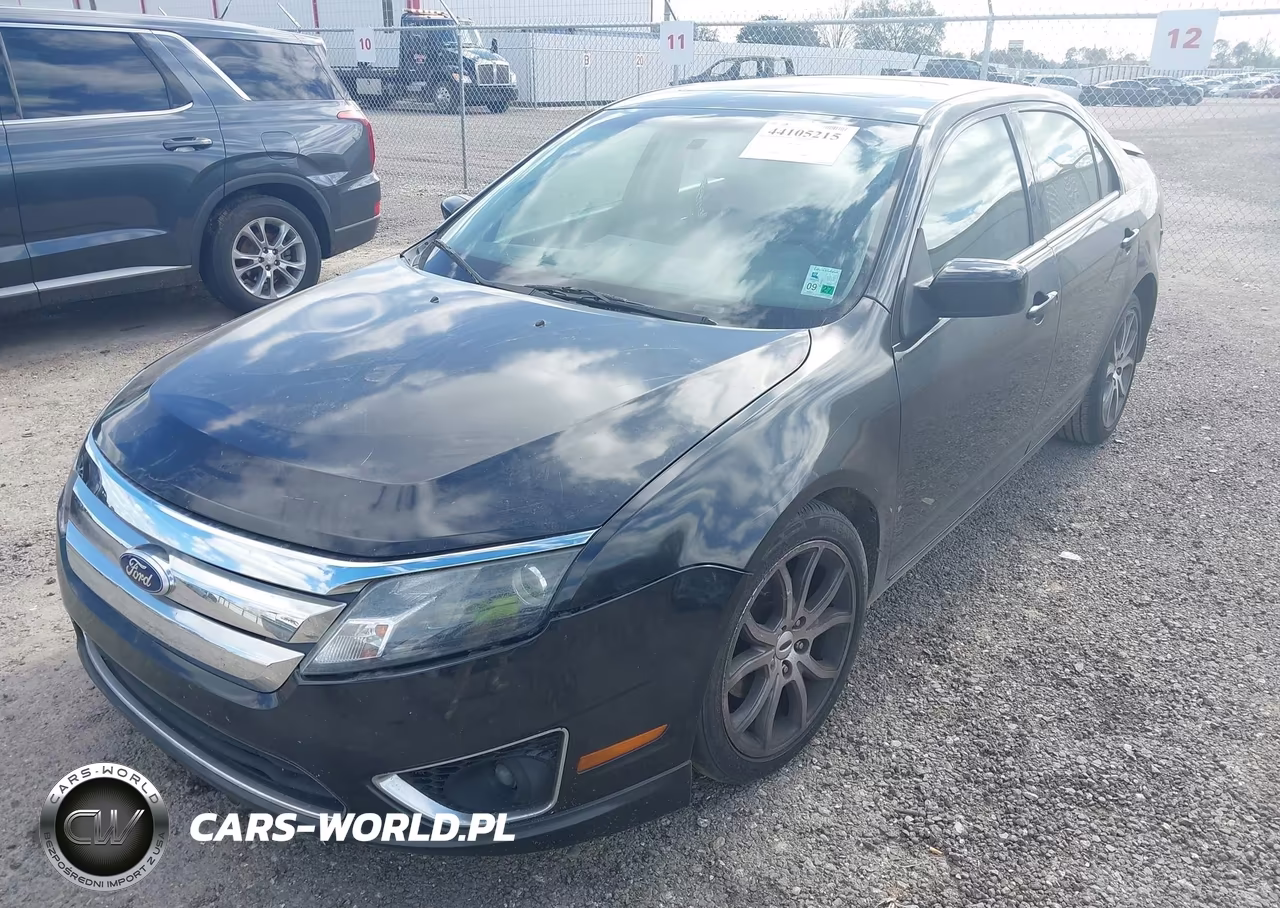 2010 Ford Fusion Se VIN:3FAHP0HA6AR388340 - 2