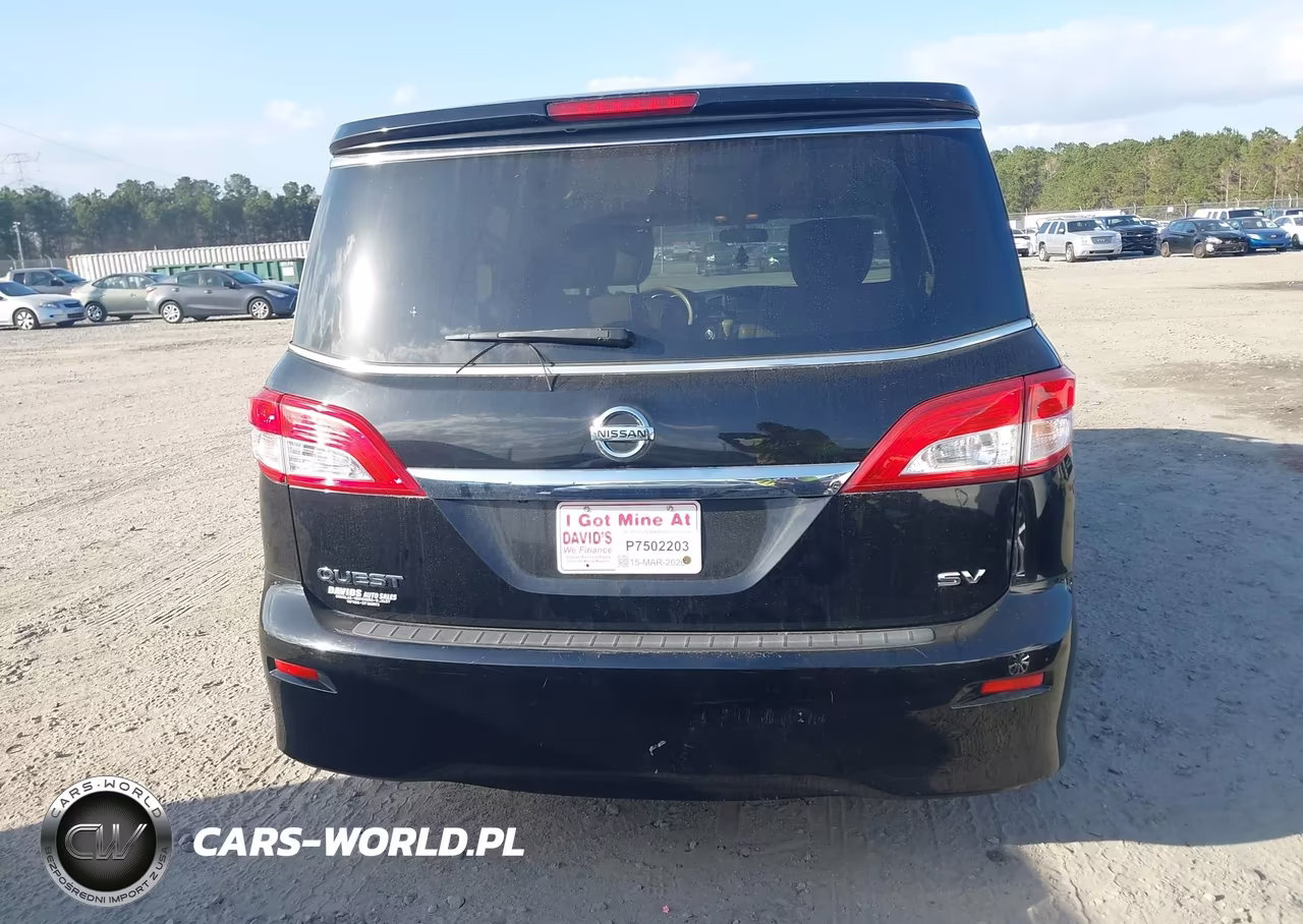 2012 Nissan Quest Sv VIN:JN8AE2KP9C9036270 - 16