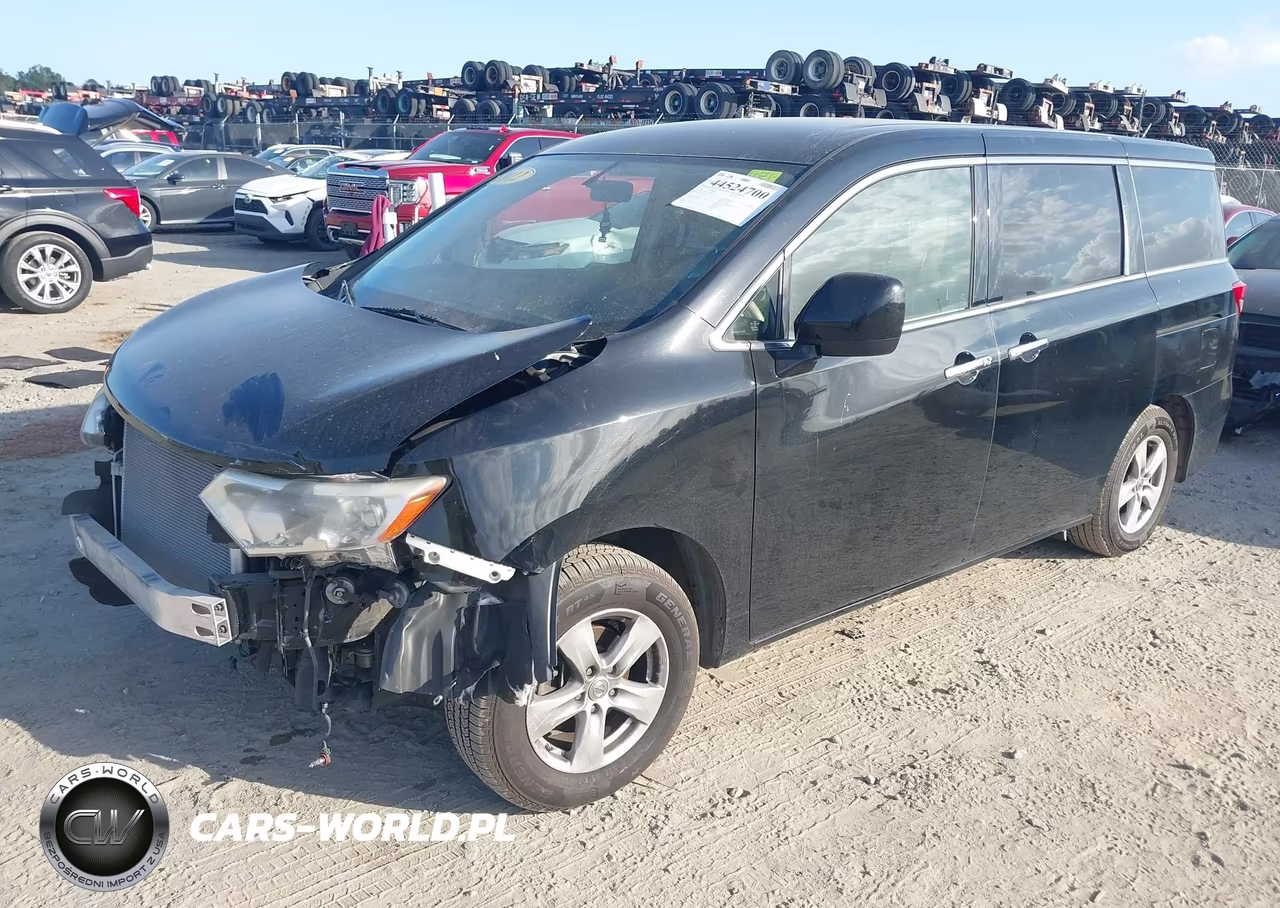 2012 Nissan Quest Sv VIN:JN8AE2KP9C9036270 - 2