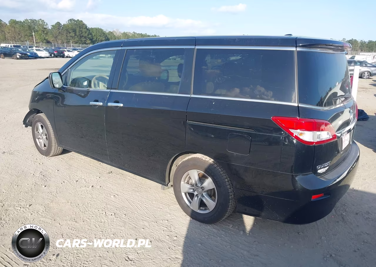 2012 Nissan Quest Sv VIN:JN8AE2KP9C9036270 - 3