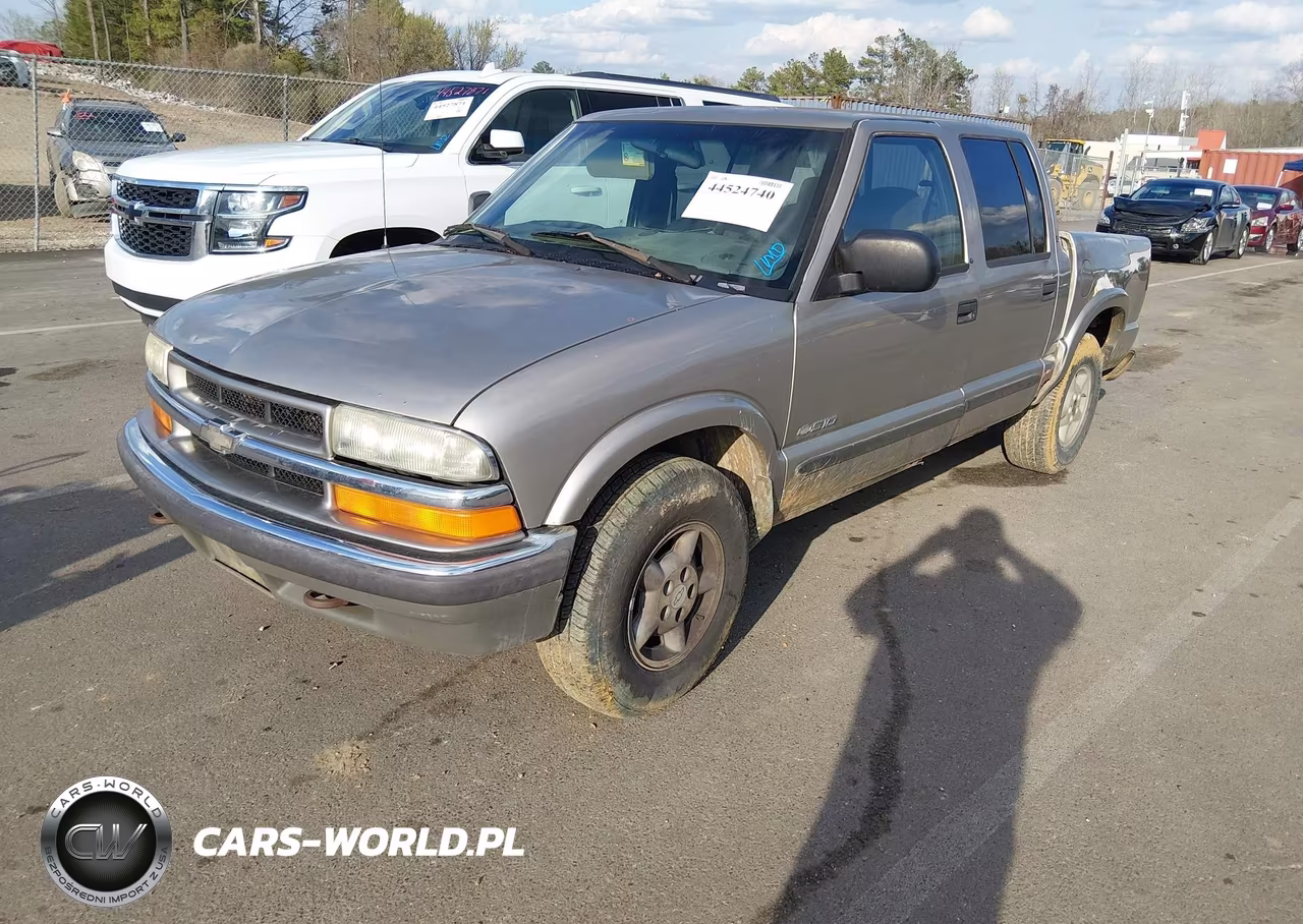 2001 Chevrolet S-10 Ls VIN:1GCDT13W61K242845 - 2