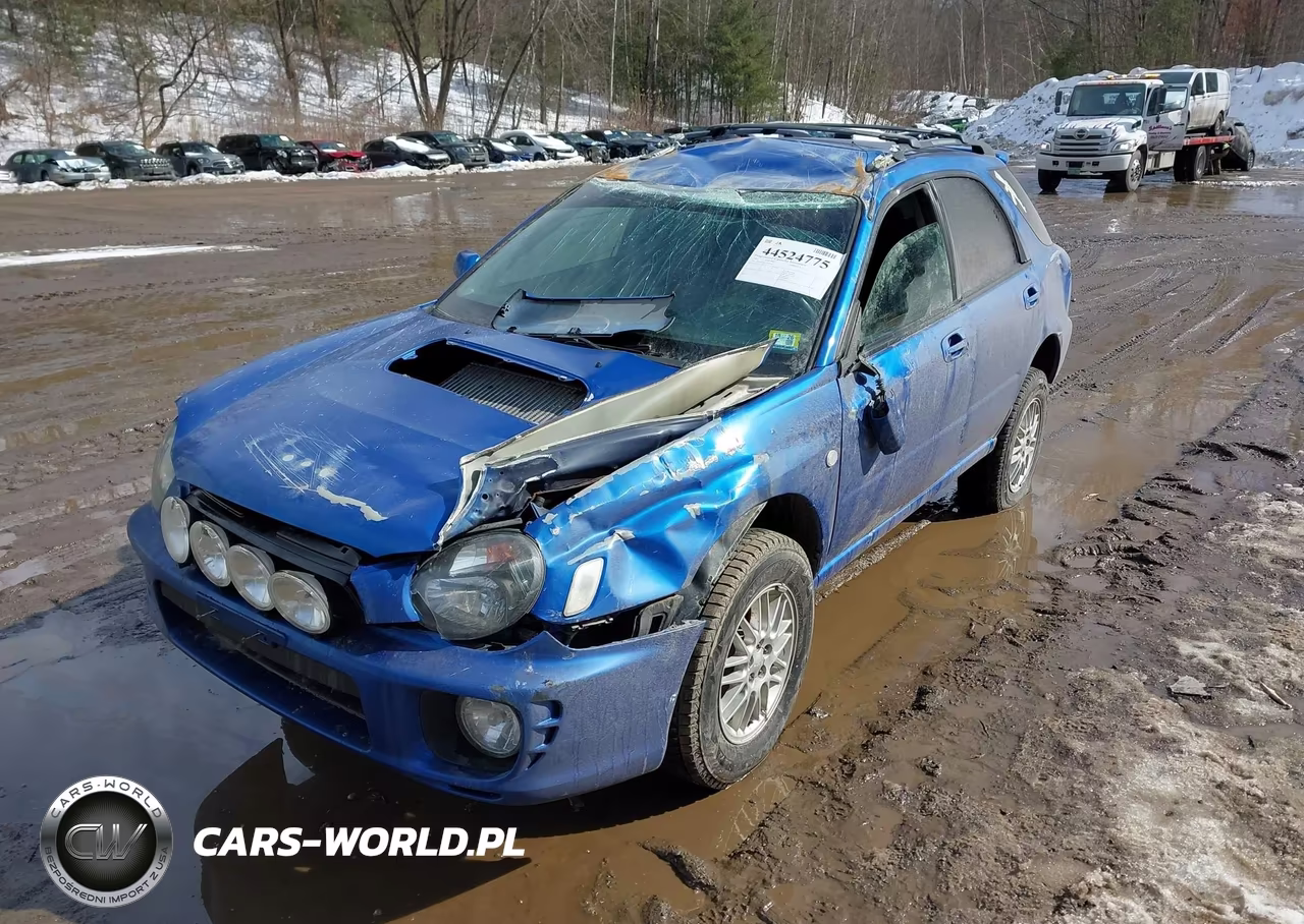 2002 Subaru Impreza Wrx VIN:JF1GG296X2G819322 - 2