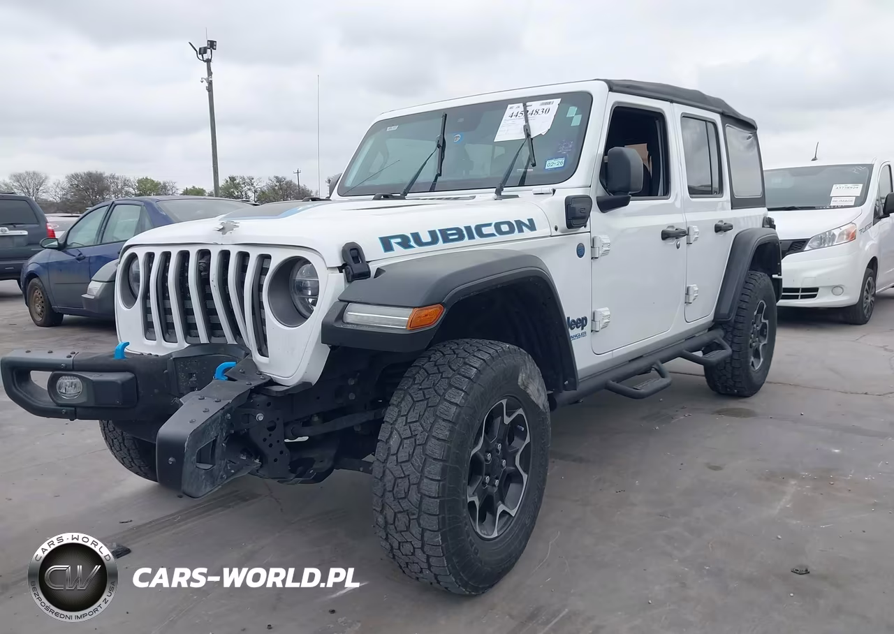 2021 Jeep Wrangler 4Xe Unlimited Rubicon 4X4 VIN:1C4JJXR63MW633161 - 2