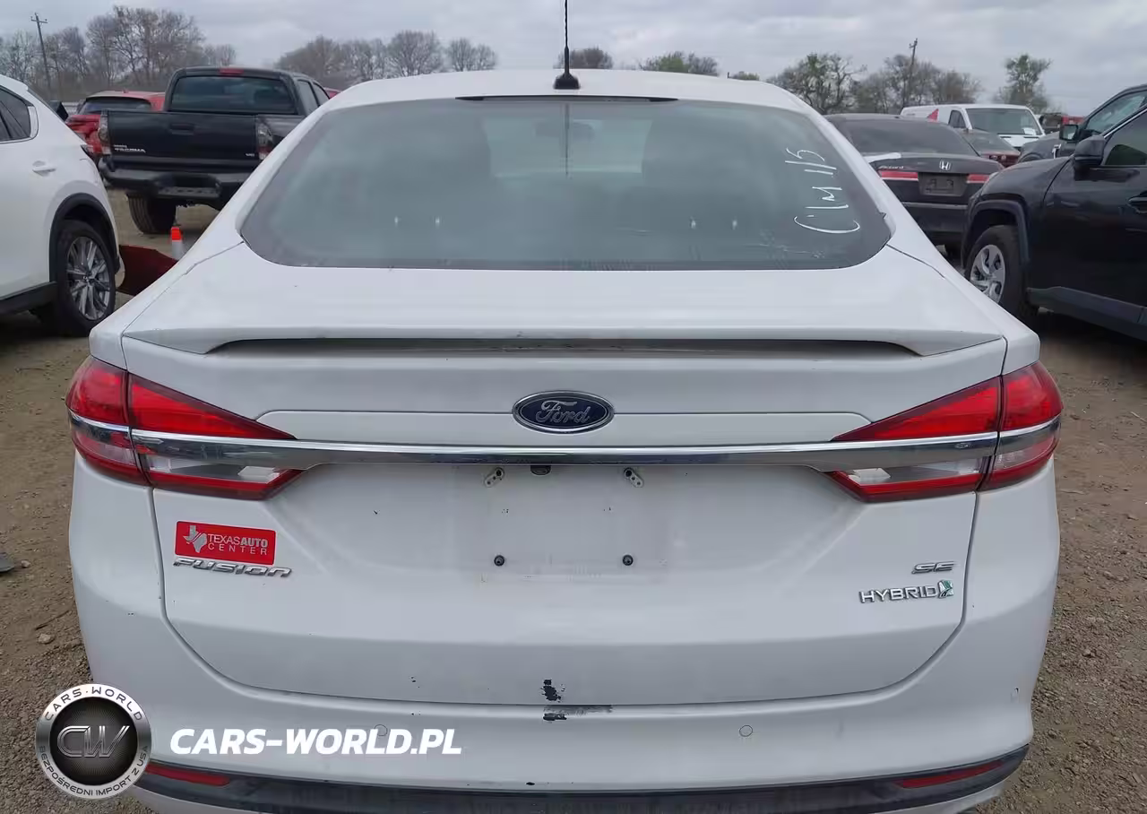 2017 Ford Fusion Hybrid Se VIN:3FA6P0LU7HR165260 - 15