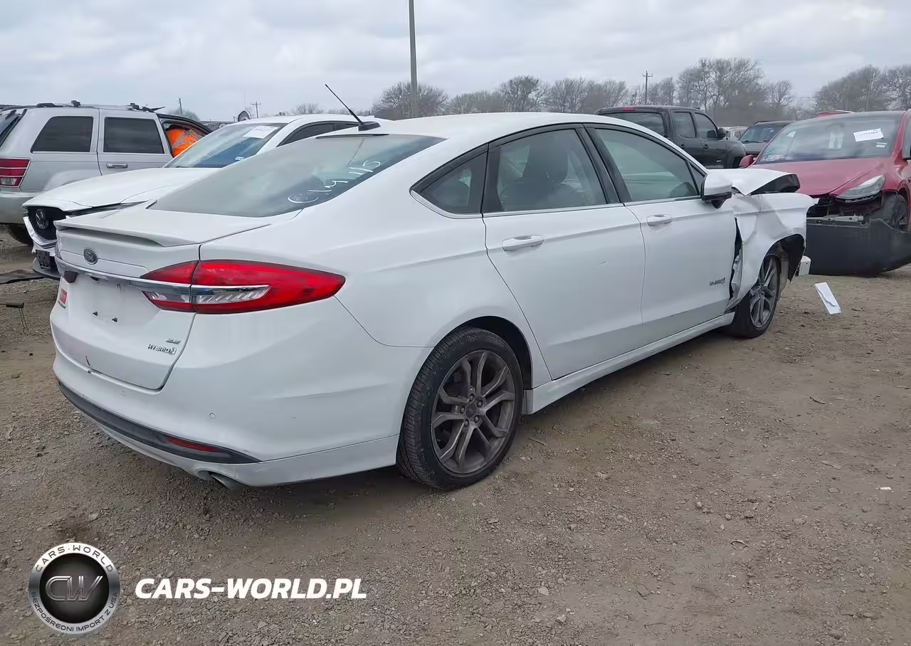 2017 Ford Fusion Hybrid Se VIN:3FA6P0LU7HR165260 - 4