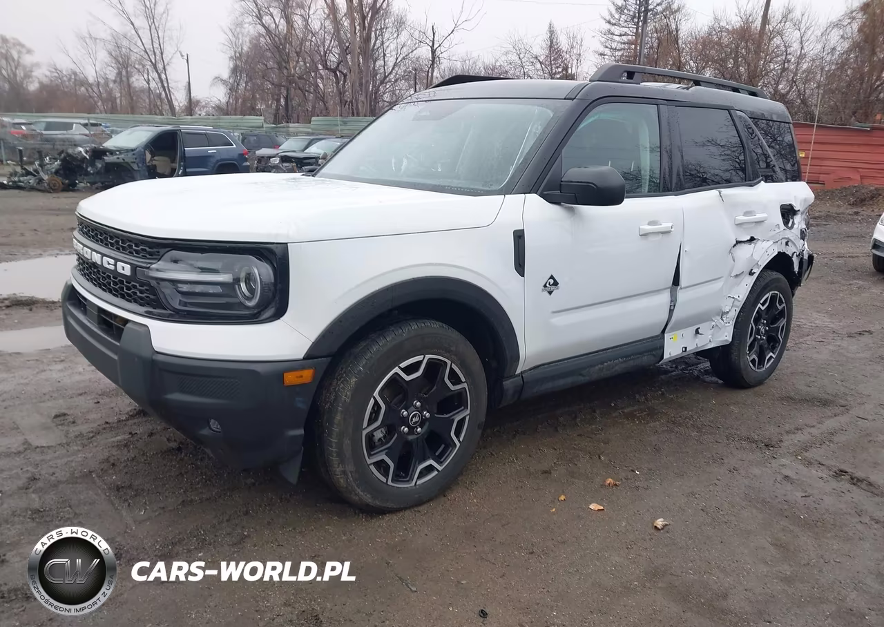 2025 Ford Bronco Sport Outer Banks VIN:3FMCR9CN3SRE93783 - 2