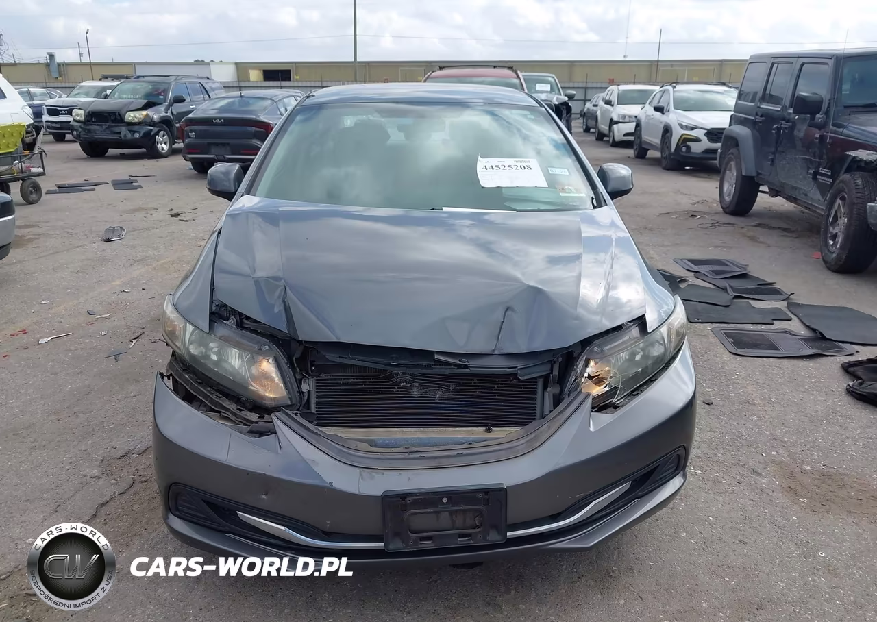 2013 Honda Civic Lx VIN:19XFB2F51DE228511 - 12
