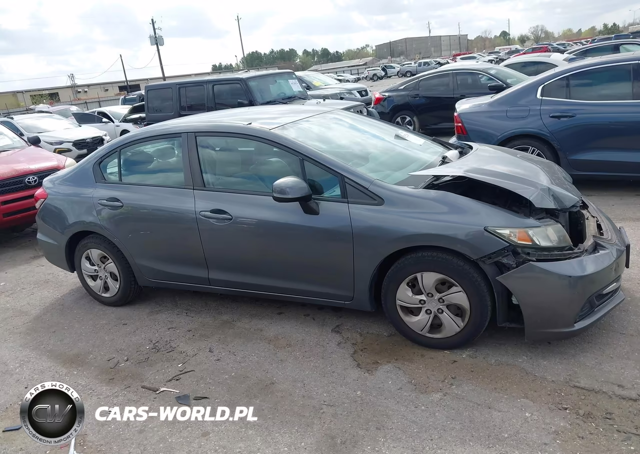 2013 Honda Civic Lx VIN:19XFB2F51DE228511 - 13