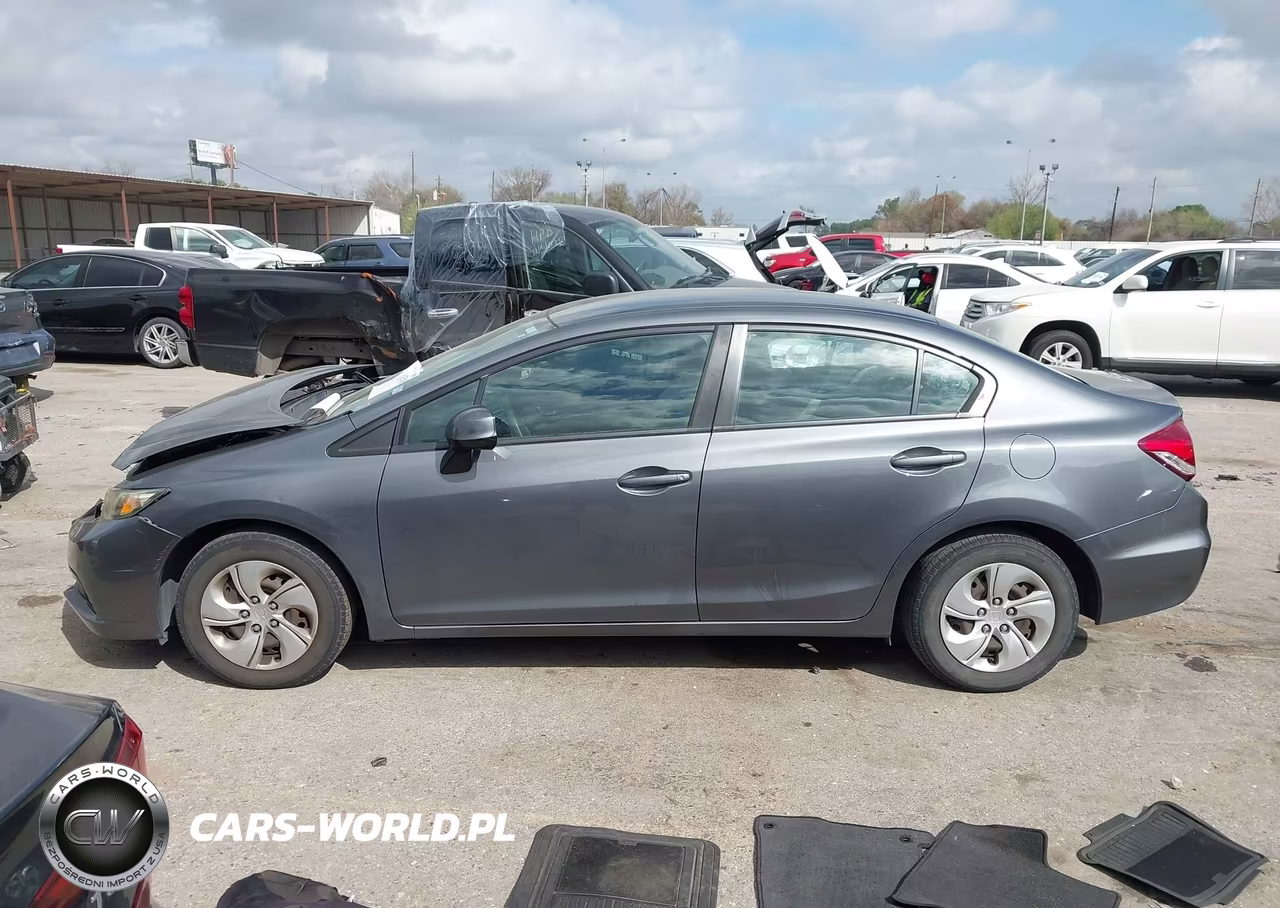 2013 Honda Civic Lx VIN:19XFB2F51DE228511 - 14