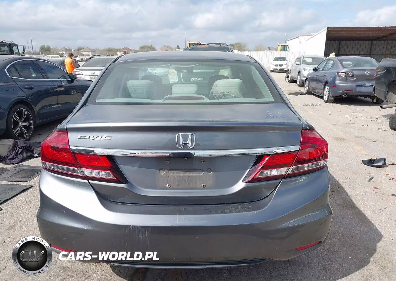 2013 Honda Civic Lx VIN:19XFB2F51DE228511 - 16